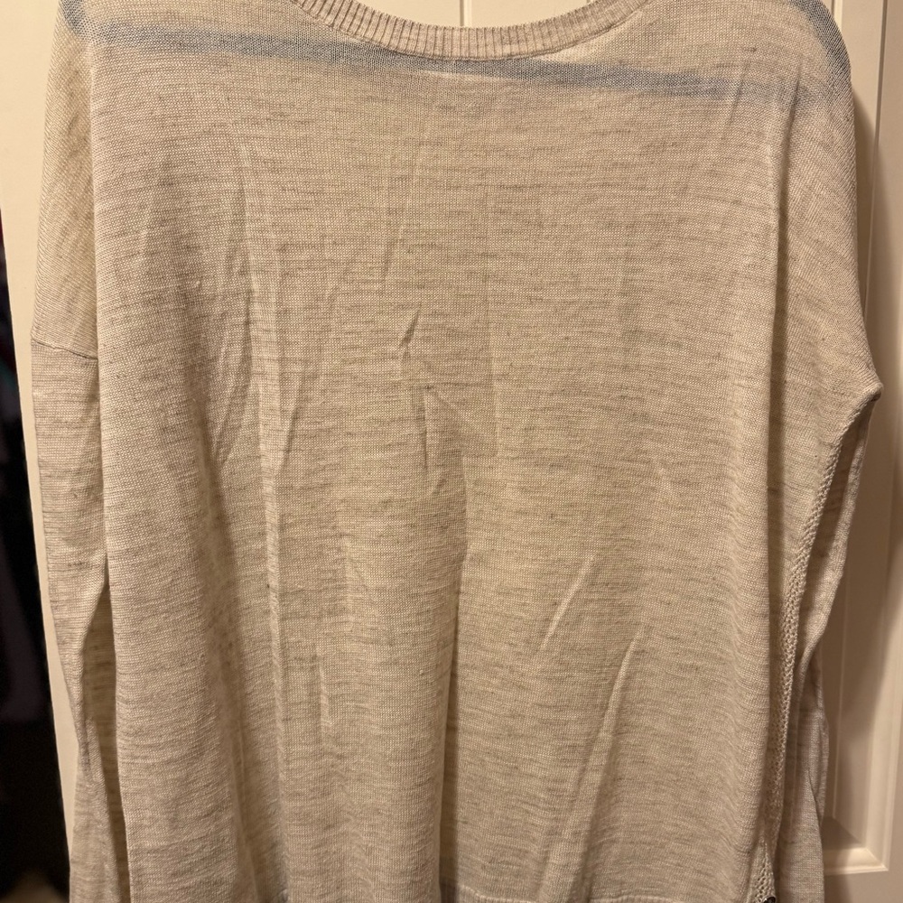 Lululemon Cream Knit Sweater
